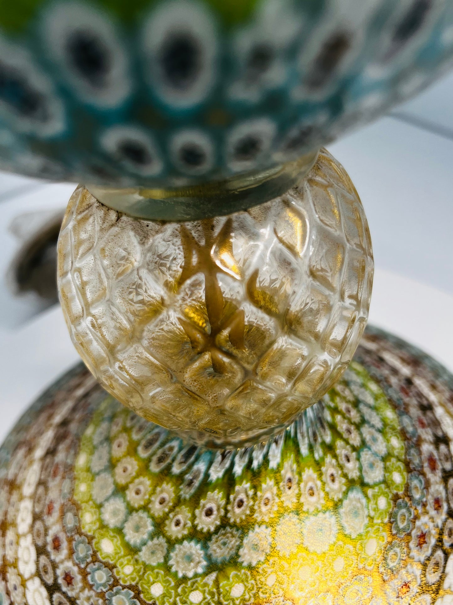 Lamapada a calice con murrine "La Murrina"