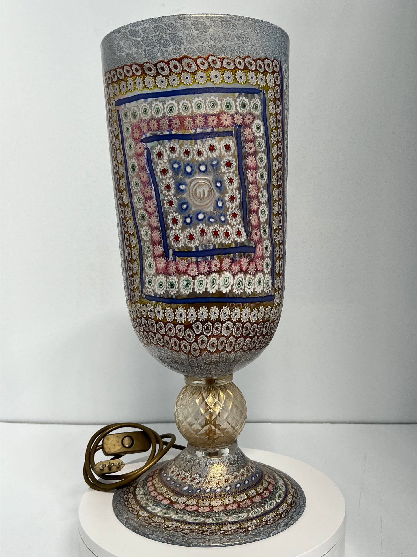 Lamapada a calice con murrine "La Murrina"