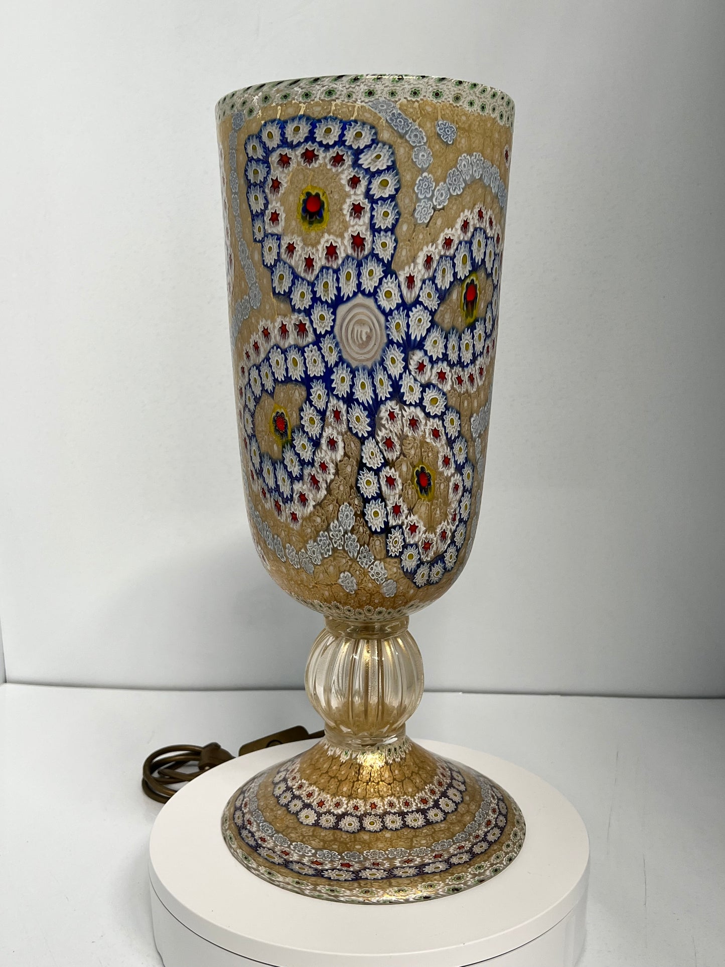 Lamapada a calice con murrine "La Murrina"
