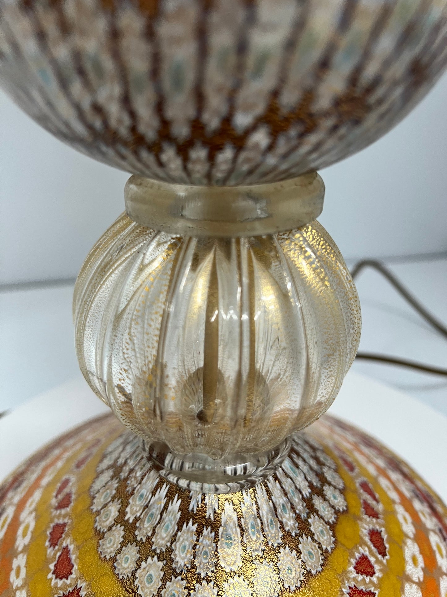 Lampada Coppa con murrine "La Murrina"