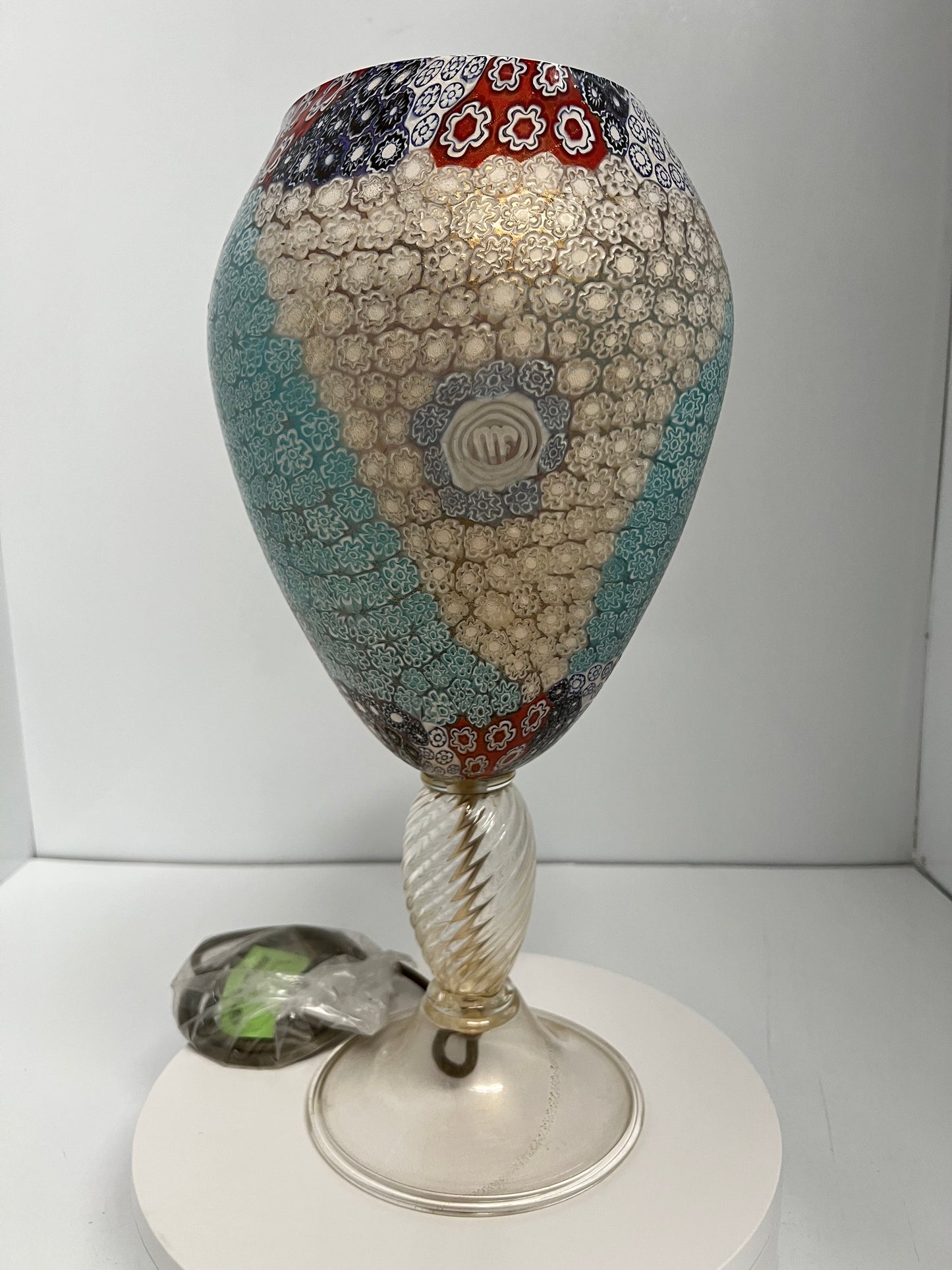 Lampada Coppa con murrine "La Murrina"