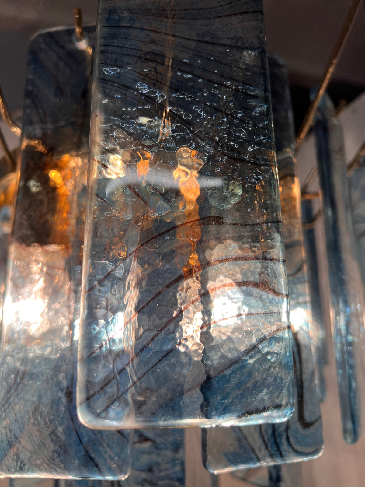 Lampadario Vintage Serie 800 in Vetro di Murano – La Murrina