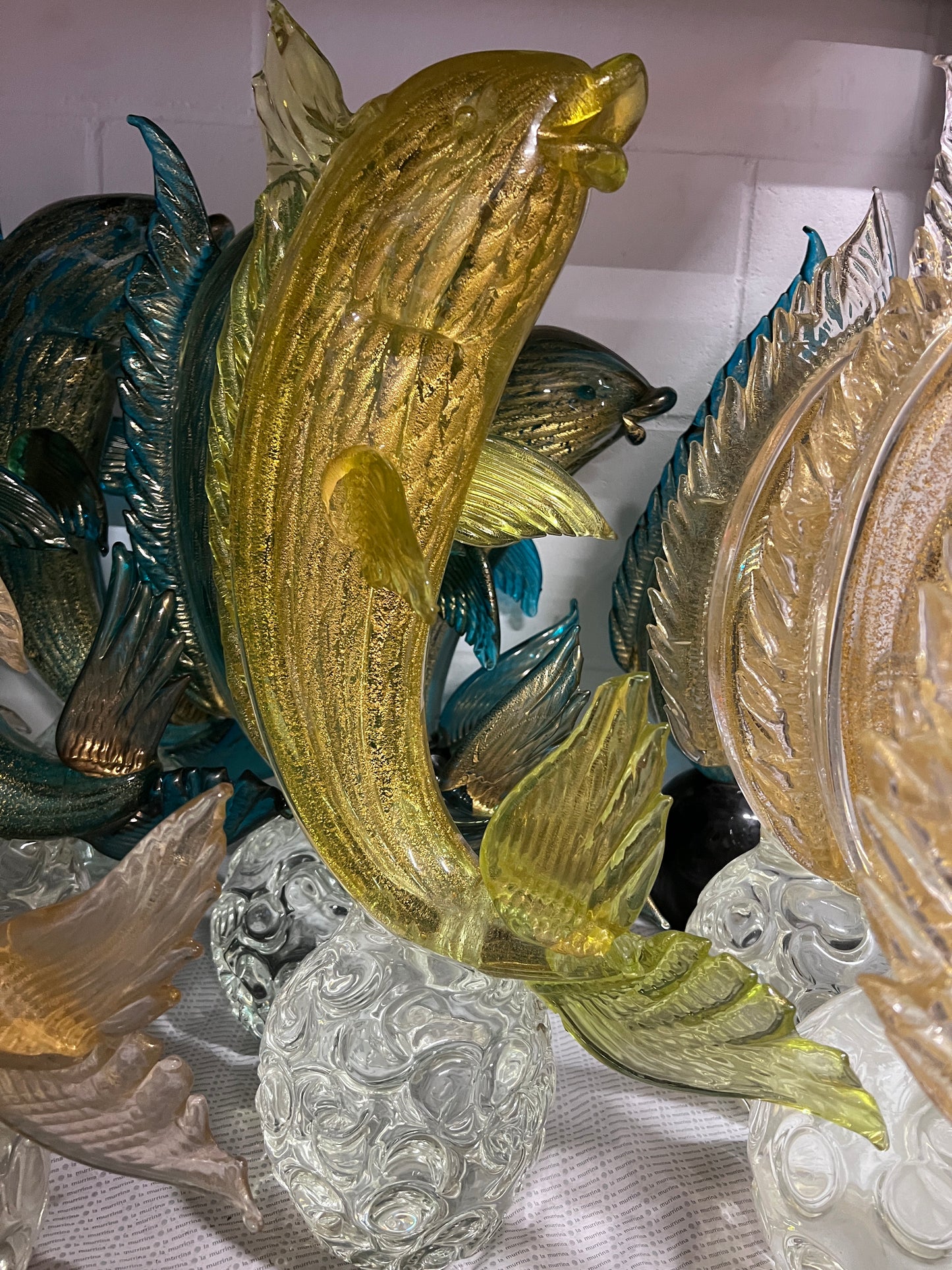 SCULTURA PESCE KOI