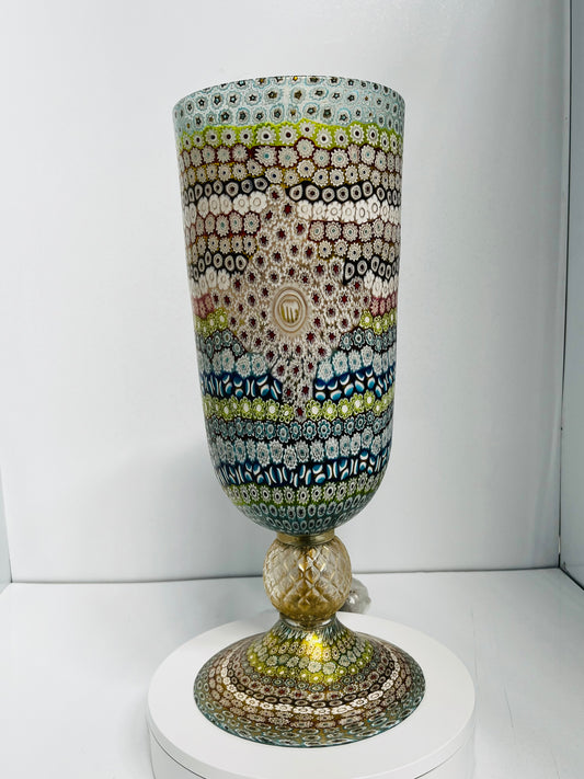 Lamapada a calice con murrine "La Murrina"