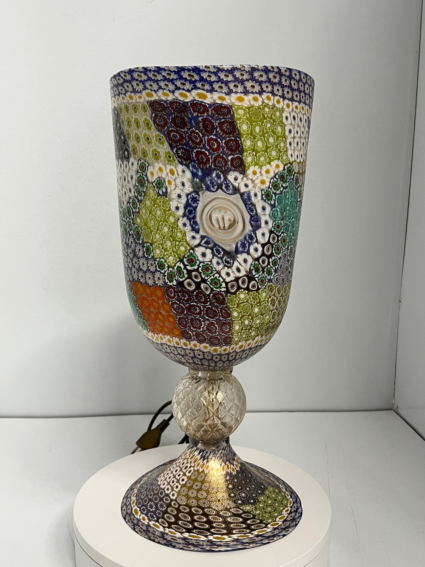 Lamapada a calice con murrine "La Murrina"