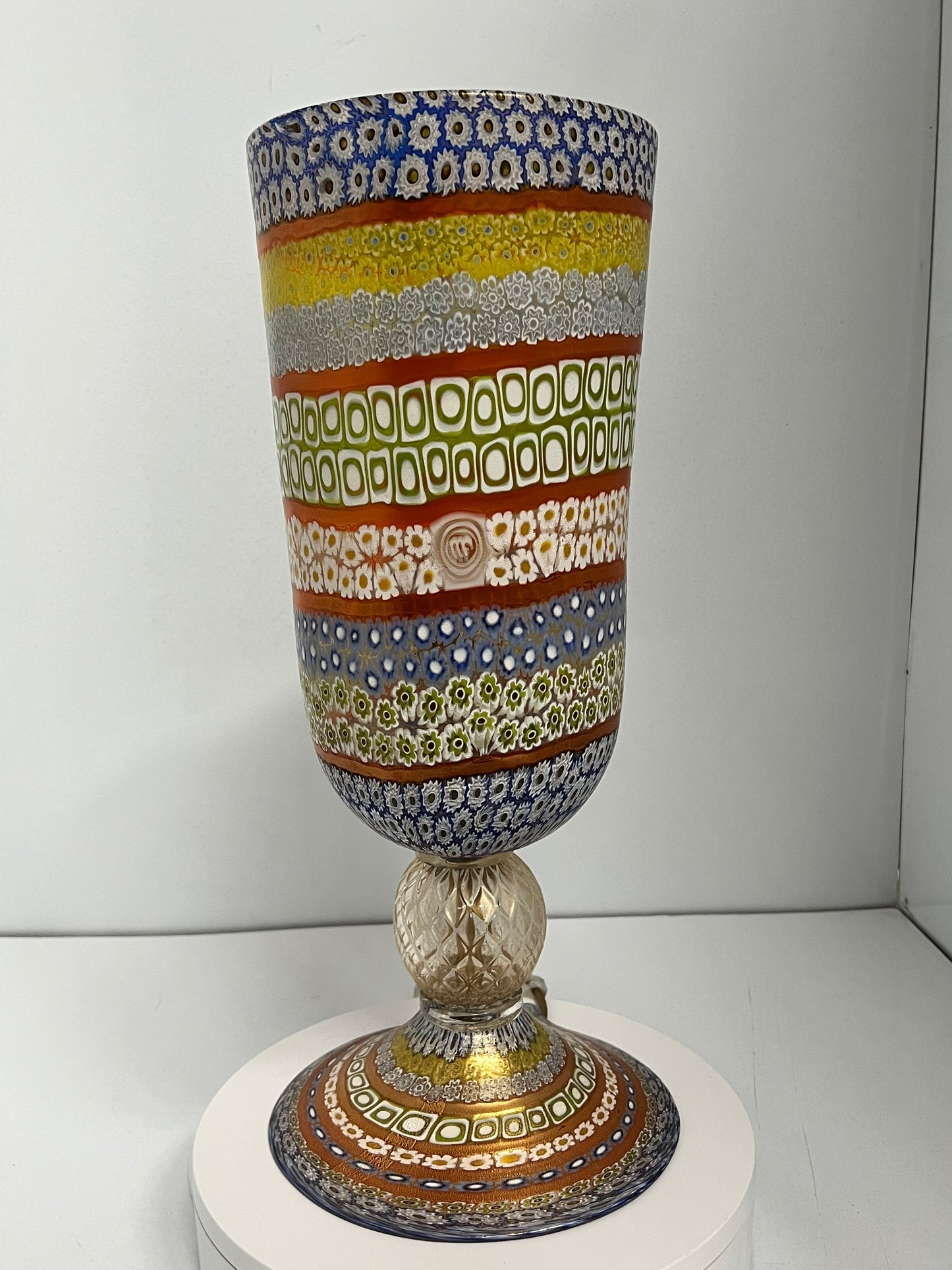 Lamapada a calice con murrine "La Murrina"
