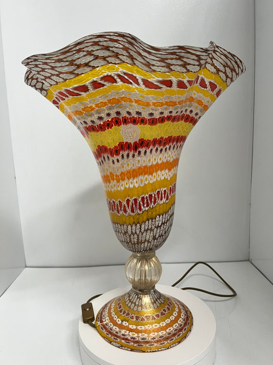 Lampada Coppa con murrine "La Murrina"