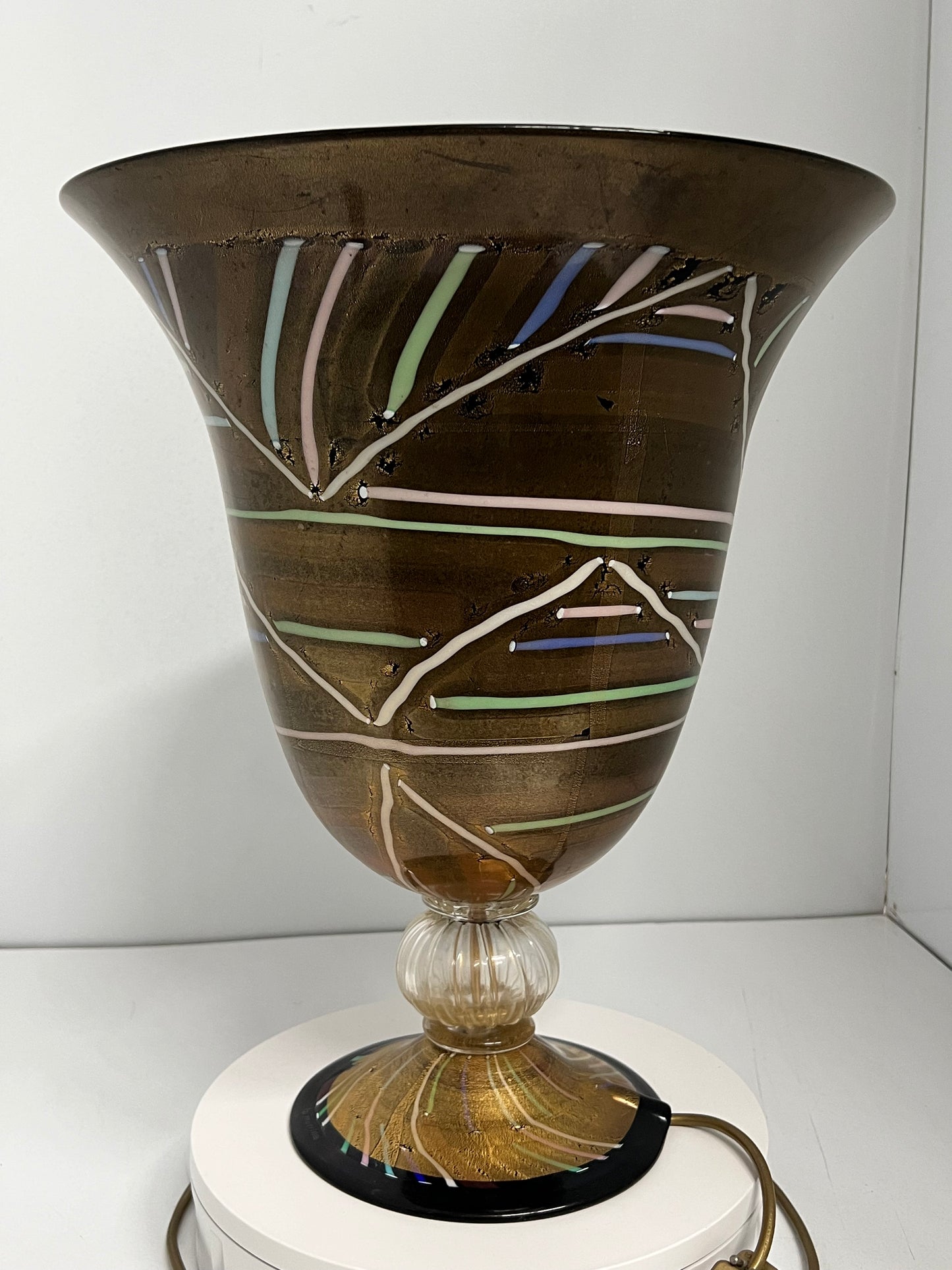 Lampada Coppa con murrine "La Murrina"