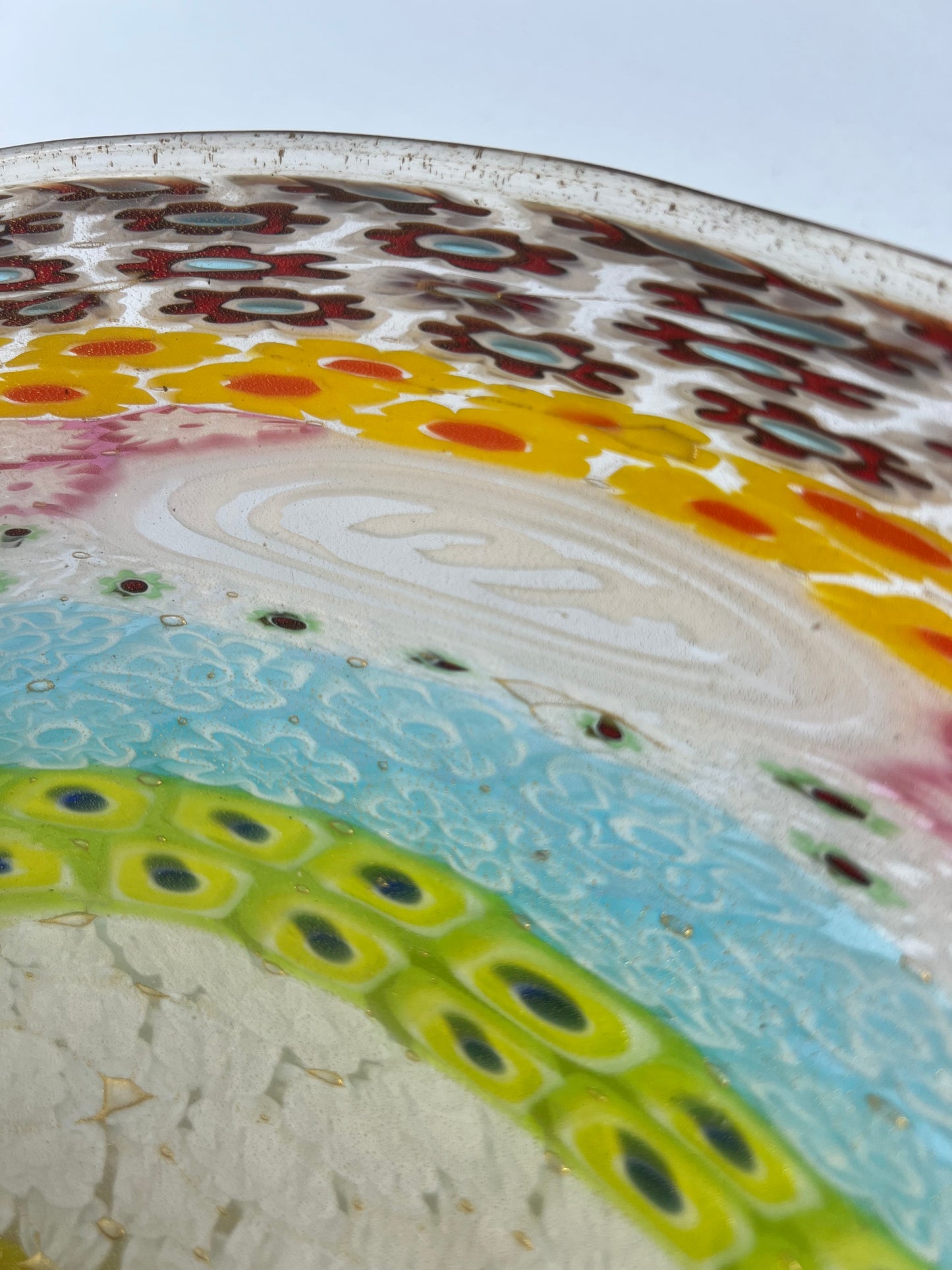 Piatto Centrotavola "Millefiori Kaleidoscope"